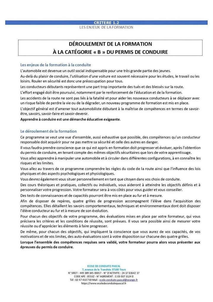 Permis B Chap1 Tours