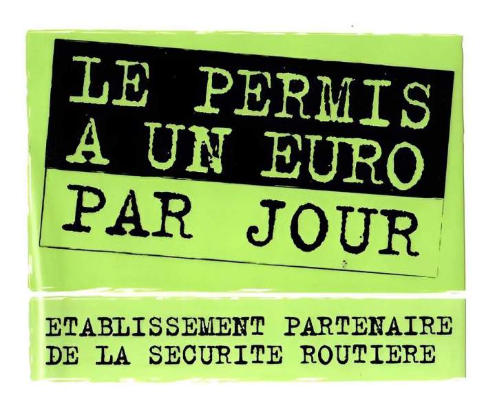 Le permis a un euro par jour Tours