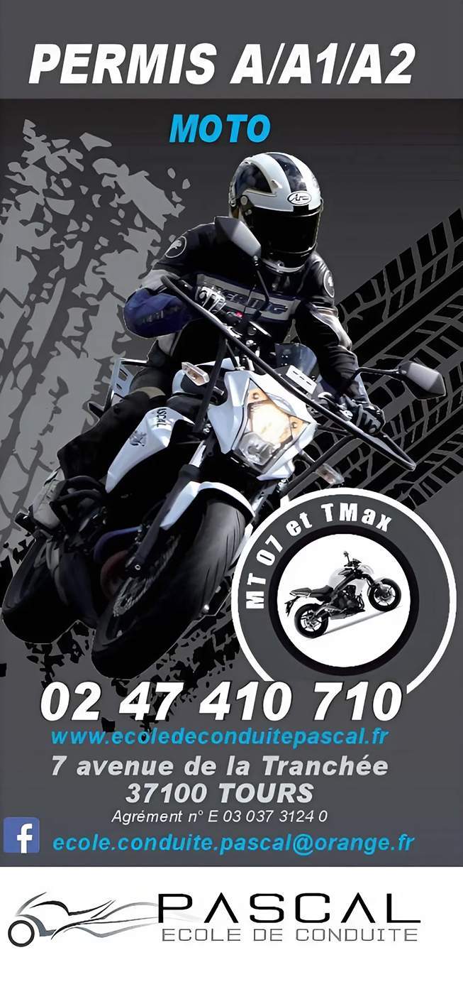Permis A A1 A2 Tours